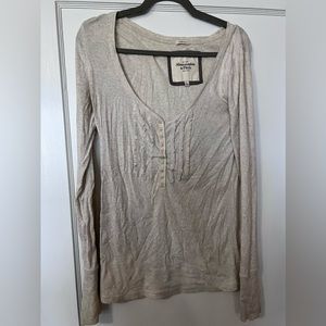Abercrombie and Fitch, large long sleeve shirt
